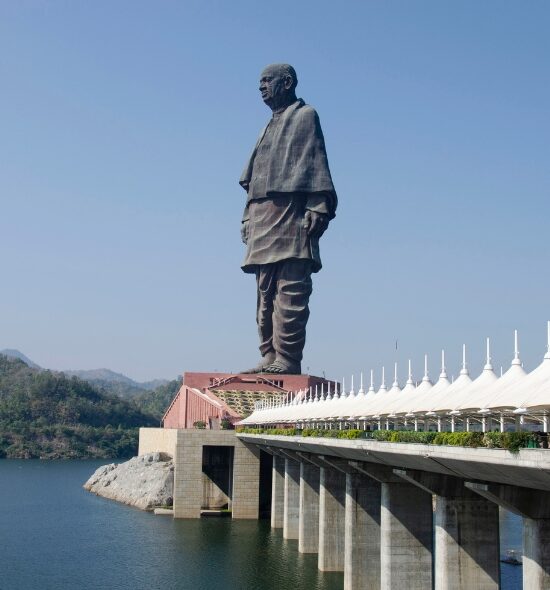A MONUMENT TO THE FATHER OF THE NATION, THE STATUE OF UNITY.